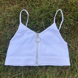Dynamic Zip-Up Bralette/Tank Top size XS/S